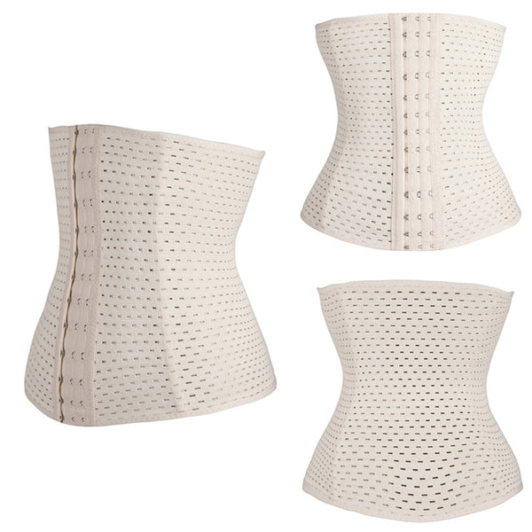 Women Waist Trainer Steel Bone Cincher Corset Belt Shaper Body Shapewear Underbust Control Elasticat Slimming Tummy Belt Fajas | Vimost Shop.