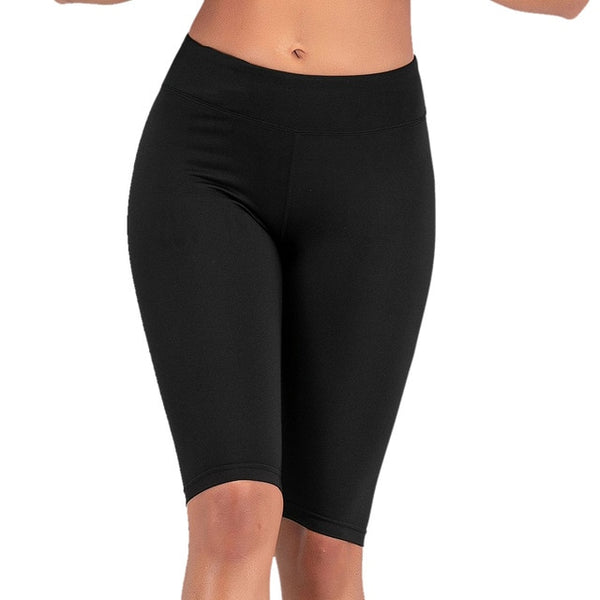 Sexy Women Stretch Biker Shorts Workout Leggings Neon Green Black Athletic Workout Fitness Jogger High Waist Yoga Shorts | Vimost Shop.