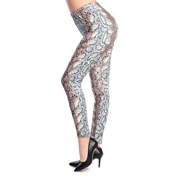 New Rose Flower Printed Leggings Fashion Sexy Women Lady Slim High Elastic Cotton Pants | Vimost Shop.