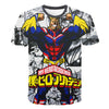 Summer High-Quality Unisex Boku No Hero T Shirt My Hero Academia Tees T-Shirt Tshirt Harajuku Yoh Asakura Midoriya Izuku T-shirt | Vimost Shop.