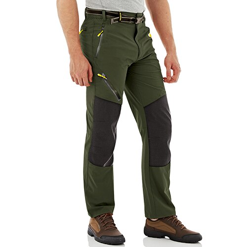 Summer Lightweight Quick Dry Trousers Men Rip-stop Multi-Pockets Tactical Military Trousers Elastic Straight Hike Pants | Vimost Shop.