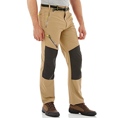 Summer Lightweight Quick Dry Trousers Men Rip-stop Multi-Pockets Tactical Military Trousers Elastic Straight Hike Pants | Vimost Shop.
