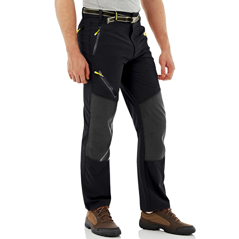 Summer Lightweight Quick Dry Trousers Men Rip-stop Multi-Pockets Tactical Military Trousers Elastic Straight Hike Pants | Vimost Shop.