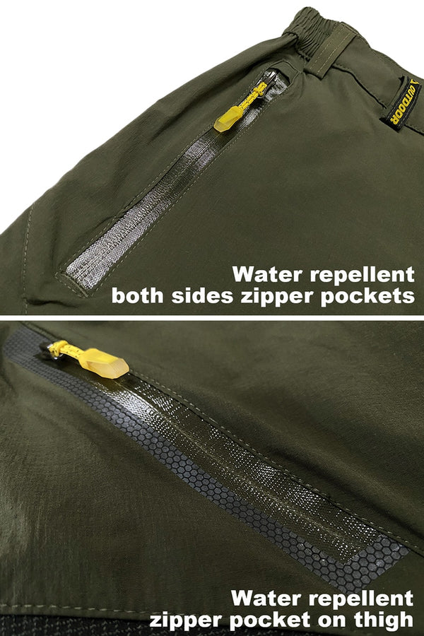 Summer Lightweight Quick Dry Trousers Men Rip-stop Multi-Pockets Tactical Military Trousers Elastic Straight Hike Pants | Vimost Shop.