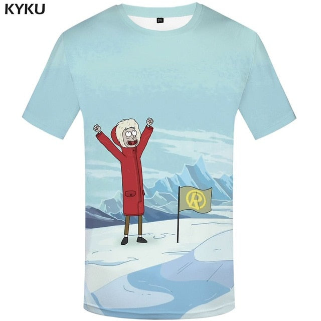Tokyo Ghoul T-shirt Men Ken Kaneki T-shirts 3d Graffiti Tshirt Printed Japan Tshirts Casual Blood Anime Clothes | Vimost Shop.