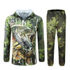 Fishing t Shirts Anti UV Sun Protection Long Sleeve mens Camouflage Fishing Jacket Set Shirt Clothing Clothes Big | Vimost Shop.