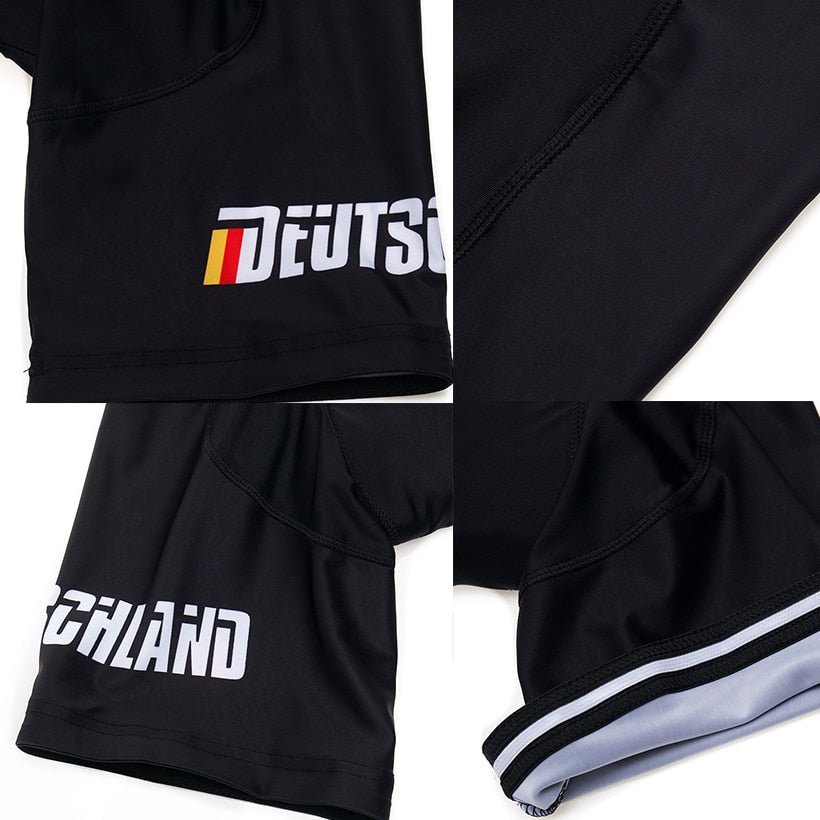 Pro Team Germany Cycling Clothing 9D Set MTB Uniform Bicycle Clothes Quick Dry Bike Jersey Mens Short Maillot Culotte | Vimost Shop.