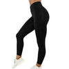 Solid Running Pants High Waist Fitness Yoga Pants With Pocket Tights Women Yoga Sport Trousers Training Workout leggings | Vimost Shop.