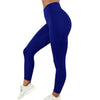 Solid Running Pants High Waist Fitness Yoga Pants With Pocket Tights Women Yoga Sport Trousers Training Workout leggings | Vimost Shop.