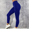 Solid Running Pants High Waist Fitness Yoga Pants With Pocket Tights Women Yoga Sport Trousers Training Workout leggings | Vimost Shop.