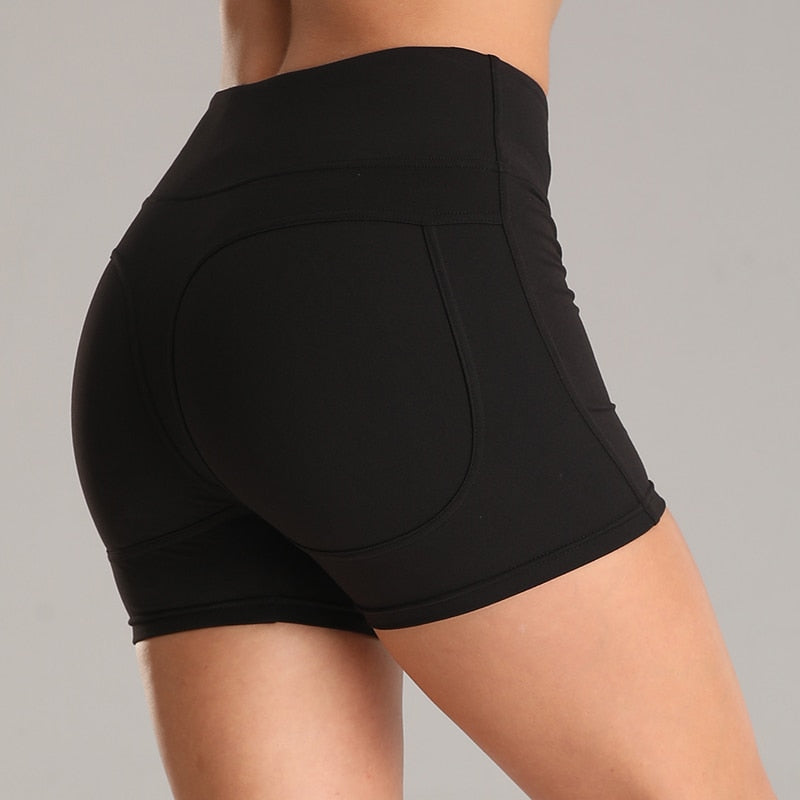 High Waist Sport Gym Yoga Shorts Women Quick Dry Workout Biker Shorts Fitness Running Tights Seamless Trousers | Vimost Shop.