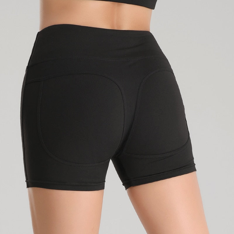 High Waist Sport Gym Yoga Shorts Women Quick Dry Workout Biker Shorts Fitness Running Tights Seamless Trousers | Vimost Shop.