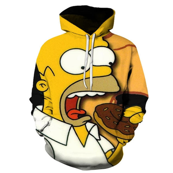 Simpson And his Son Anime Hoodie Series Men / Women Autumn and Winter Sweatshirt Hoodies | Vimost Shop.