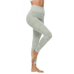 2PCS Camouflage Camo Yoga Set Sports Wear For Women Gym Fitness Clothing Booty Yoga Leggings + Sport Bra GYM Sport Suit Femme