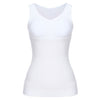 Tank Tops for Women with Built in Bra Shelf Bra Casual Wide Strap Basic Camisole Sleeveless Top Shaper with Removable Bra | Vimost Shop.