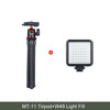 MT-11Flexible Octopus Tripod Smartphone DSLR SLR Vlog Tripod Travel Portable 2 in 1 Tripod Extend 1/4 Screw for Magic Arm | Vimost Shop.