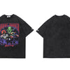 Men Oversize Hip Hop T-Shirt Devil Racing Harajuku Tshirt Summer Short Sleeve Cotton Loose Tops Tees | Vimost Shop.