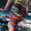 Knit Printing Sexy Elastic Fitness Leggings paddy Workout Legging Stretch Slim Sportswear Leggings | Vimost Shop.