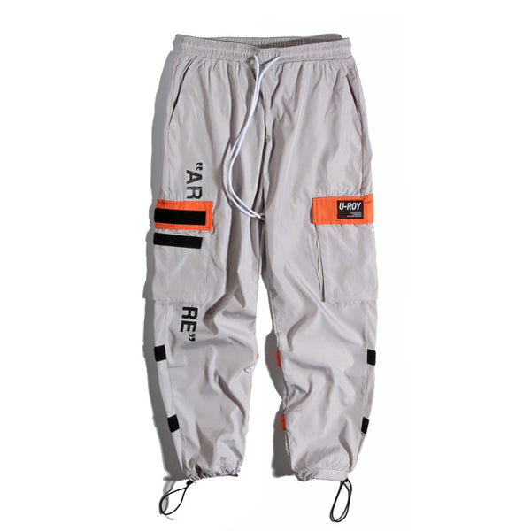Men's Side Pockets Cargo Harem Pants Hip Hop Casual Male Tatical Joggers Trousers Fashion Casual Streetwear Pants | Vimost Shop.