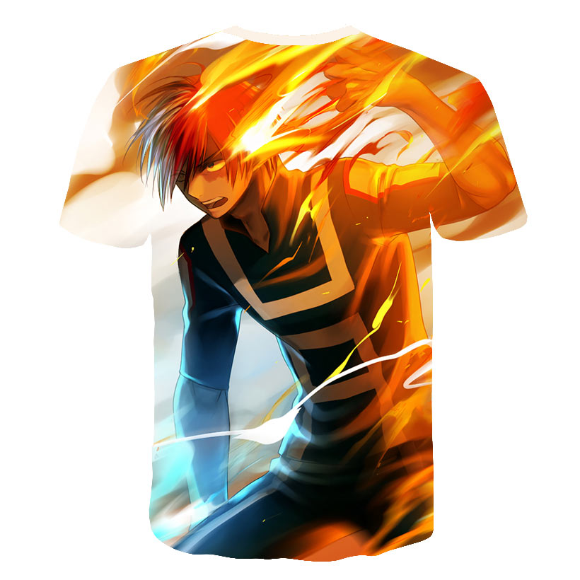 My Hero Academia Boku no hero Shirts 3D Print T shirt Hipster Cosplay Unisex tshirt Casual Boys Skateboard Hip-Hop | Vimost Shop.