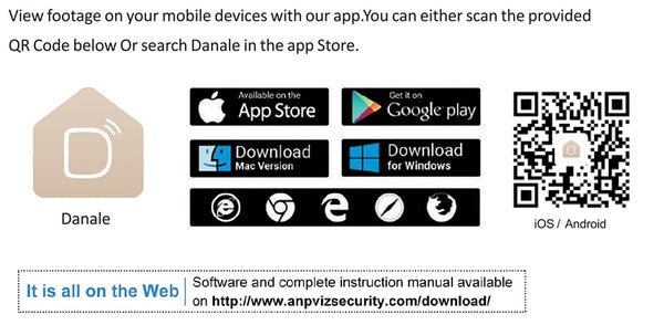 Hikvision Compatible Anpviz 5MP Bullet IP Camera POE Outdoor/Indoor 30m IR Security Camera With Microphone Audio Onvif IP66 | Vimost Shop.