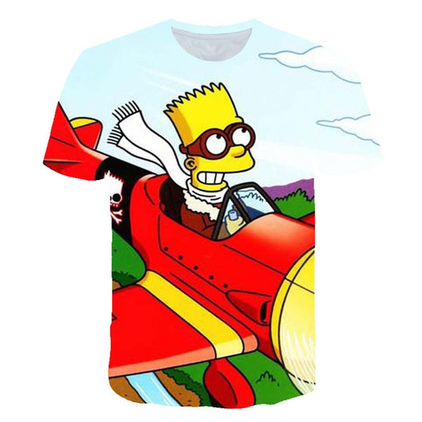 The Simpsons Homer 3d Print T Shirt Bart Simpson House Clothing Homer Simpsons Sweatshirt Costume Men/women Simpson Family Shirt | Vimost Shop.