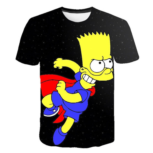 The Simpsons Homer 3d Print T Shirt Bart Simpson House Clothing Homer Simpsons Sweatshirt Costume Men/women Simpson Family Shirt | Vimost Shop.