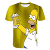 The Simpsons Homer 3d Print T Shirt Bart Simpson House Clothing Homer Simpsons Sweatshirt Costume Men/women Simpson Family Shirt | Vimost Shop.
