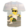 The Simpsons Homer 3d Print T Shirt Bart Simpson House Clothing Homer Simpsons Sweatshirt Costume Men/women Simpson Family Shirt | Vimost Shop.