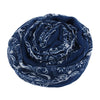Women Classical Print Scarf Scarves Sun Protection Gauze Kerchief Lightweight ethnic blue and white porcelain Bali yarn scarf | Vimost Shop.