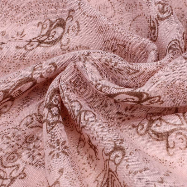 Women Classical Print Scarf Scarves Sun Protection Gauze Kerchief Lightweight ethnic blue and white porcelain Bali yarn scarf | Vimost Shop.