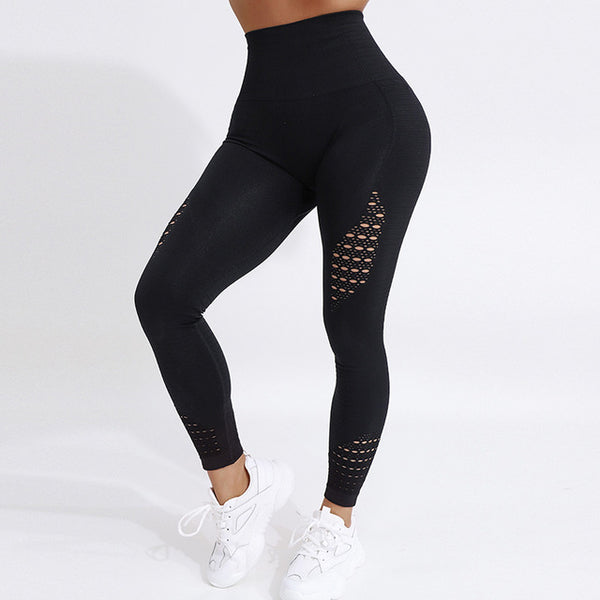 Seamless High Waist Yoga Leggings Tights | Vimost Shop.