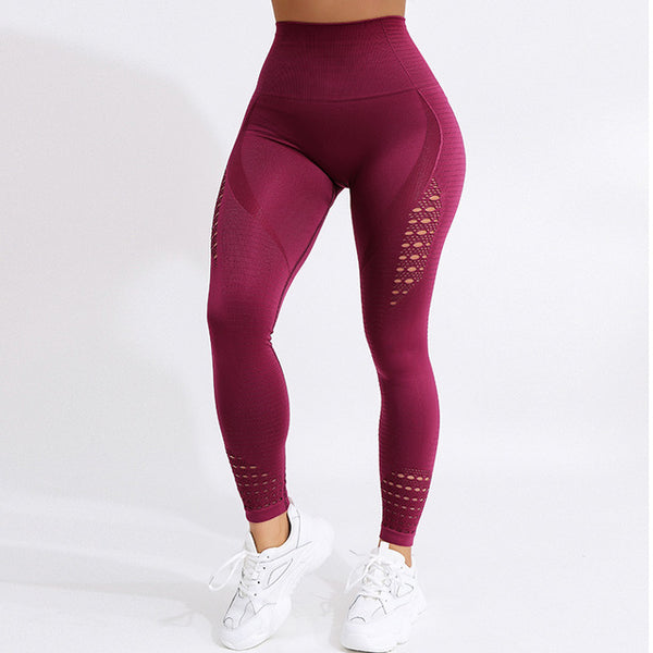 Seamless High Waist Yoga Leggings Tights | Vimost Shop.