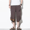 Streetwear Summer Cotton Harem Pants Men Casual Hip Hop Trousers Drawstring Loose Calf-Length Pants Joggers Size 5XL | Vimost Shop.