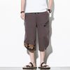 Streetwear Summer Cotton Harem Pants Men Casual Hip Hop Trousers Drawstring Loose Calf-Length Pants Joggers Size 5XL | Vimost Shop.
