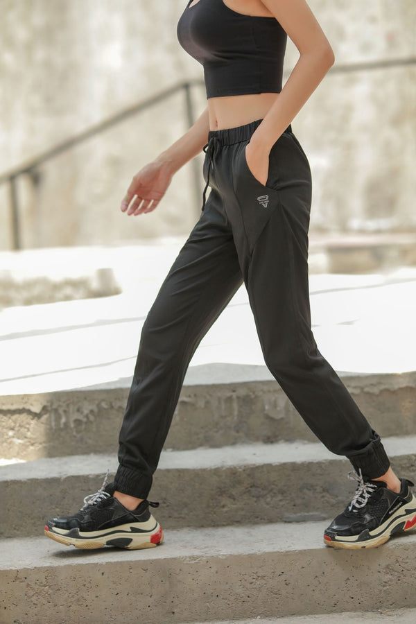 Soft Loose Athletic Jogging Pants Women's Quick-Dry Breathable Gym Fitness Exercise Pants Running Yoga Trousers Patchwork Pocket | Vimost Shop.