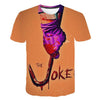 Hot Sale Clown T Shirt Men/women Joker Face 3D Printed Terror Fashion T-shirts Cool Character joker Harajuku Clothing | Vimost Shop.