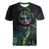 Hot Sale Clown T Shirt Men/women Joker Face 3D Printed Terror Fashion T-shirts Cool Character joker Harajuku Clothing | Vimost Shop.