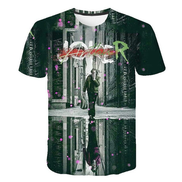 Hot Sale Clown T Shirt Men/women Joker Face 3D Printed Terror Fashion T-shirts Cool Character joker Harajuku Clothing | Vimost Shop.