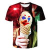 Hot Sale Clown T Shirt Men/women Joker Face 3D Printed Terror Fashion T-shirts Cool Character joker Harajuku Clothing | Vimost Shop.