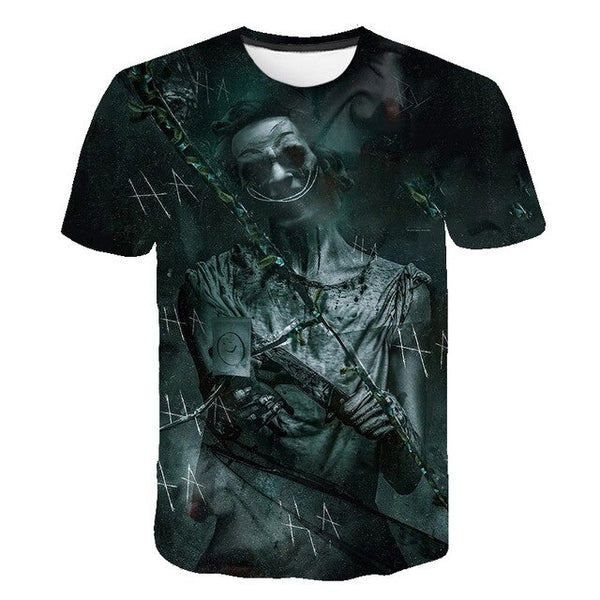 Hot Sale Clown T Shirt Men/women Joker Face 3D Printed Terror Fashion T-shirts Cool Character joker Harajuku Clothing | Vimost Shop.