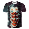 Hot Sale Clown T Shirt Men/women Joker Face 3D Printed Terror Fashion T-shirts Cool Character joker Harajuku Clothing | Vimost Shop.