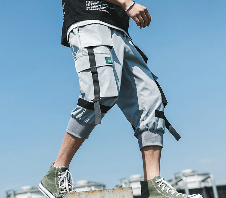 Large Size Design Men's jogging Pants Leisure Elasticated Waist Overalls Male Summer Fashion Sweatpants | Vimost Shop.