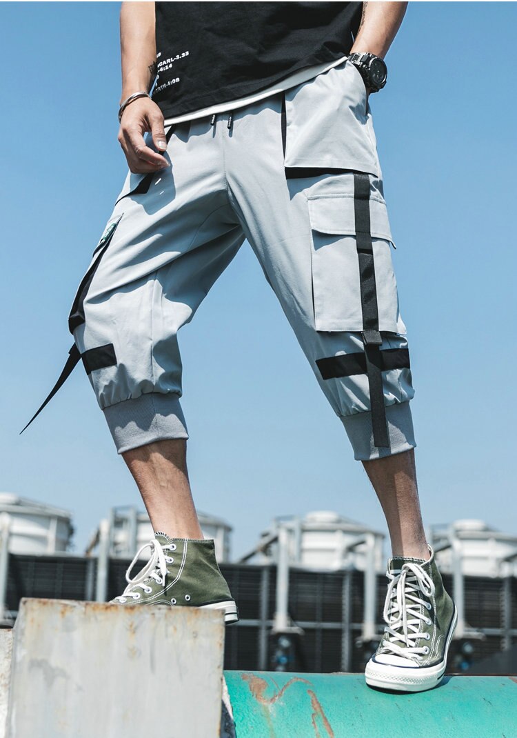 Large Size Design Men's jogging Pants Leisure Elasticated Waist Overalls Male Summer Fashion Sweatpants | Vimost Shop.