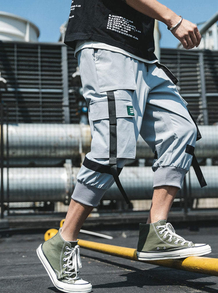 Large Size Design Men's jogging Pants Leisure Elasticated Waist Overalls Male Summer Fashion Sweatpants | Vimost Shop.