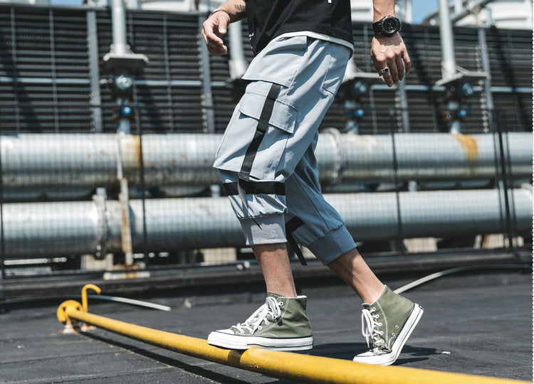 Large Size Design Men's jogging Pants Leisure Elasticated Waist Overalls Male Summer Fashion Sweatpants | Vimost Shop.