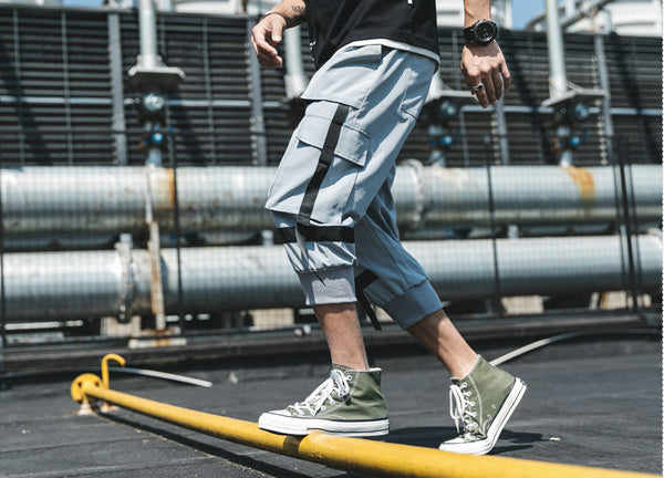 Large Size Design Men's jogging Pants Leisure Elasticated Waist Overalls Male Summer Fashion Sweatpants | Vimost Shop.