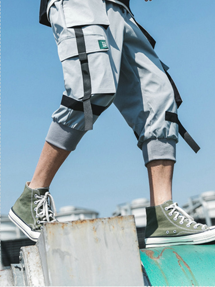 Large Size Design Men's jogging Pants Leisure Elasticated Waist Overalls Male Summer Fashion Sweatpants | Vimost Shop.