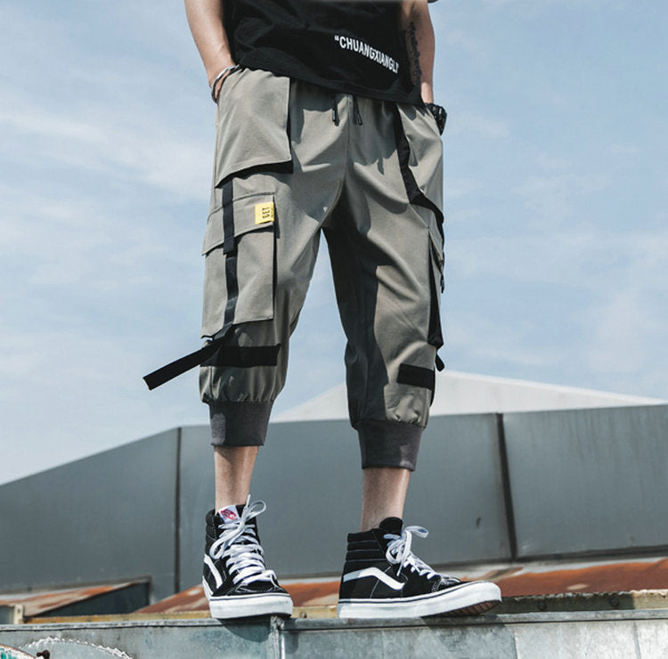 Large Size Design Men's jogging Pants Leisure Elasticated Waist Overalls Male Summer Fashion Sweatpants | Vimost Shop.