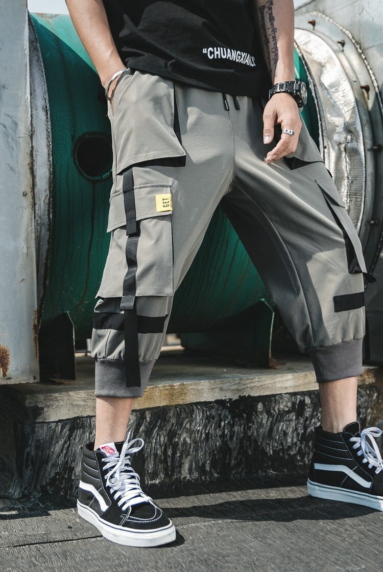 Large Size Design Men's jogging Pants Leisure Elasticated Waist Overalls Male Summer Fashion Sweatpants | Vimost Shop.